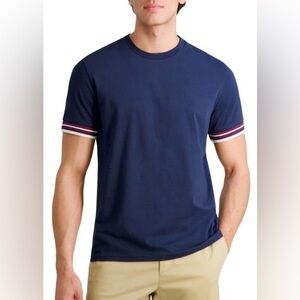 Ben Sherman Collegiate Ringer Crewneck t shirt